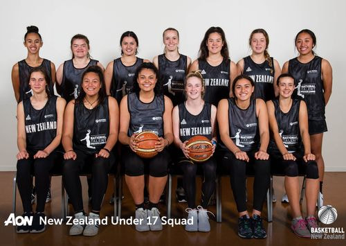 Aon New Zealand U17 Girls Named For Fiba Asia Cup